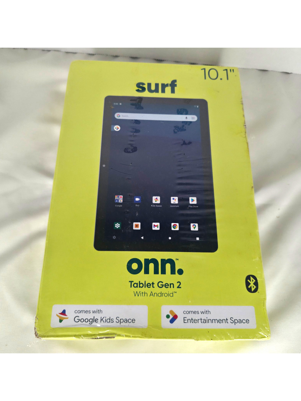 onn. Surf 10.1" Tablet Gen 2 32GB Android 11 WiFi 100011886 NEW SEALED